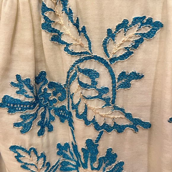 ANNA SUI Embroidered Top - Sz Medium - Picture 4 of 7